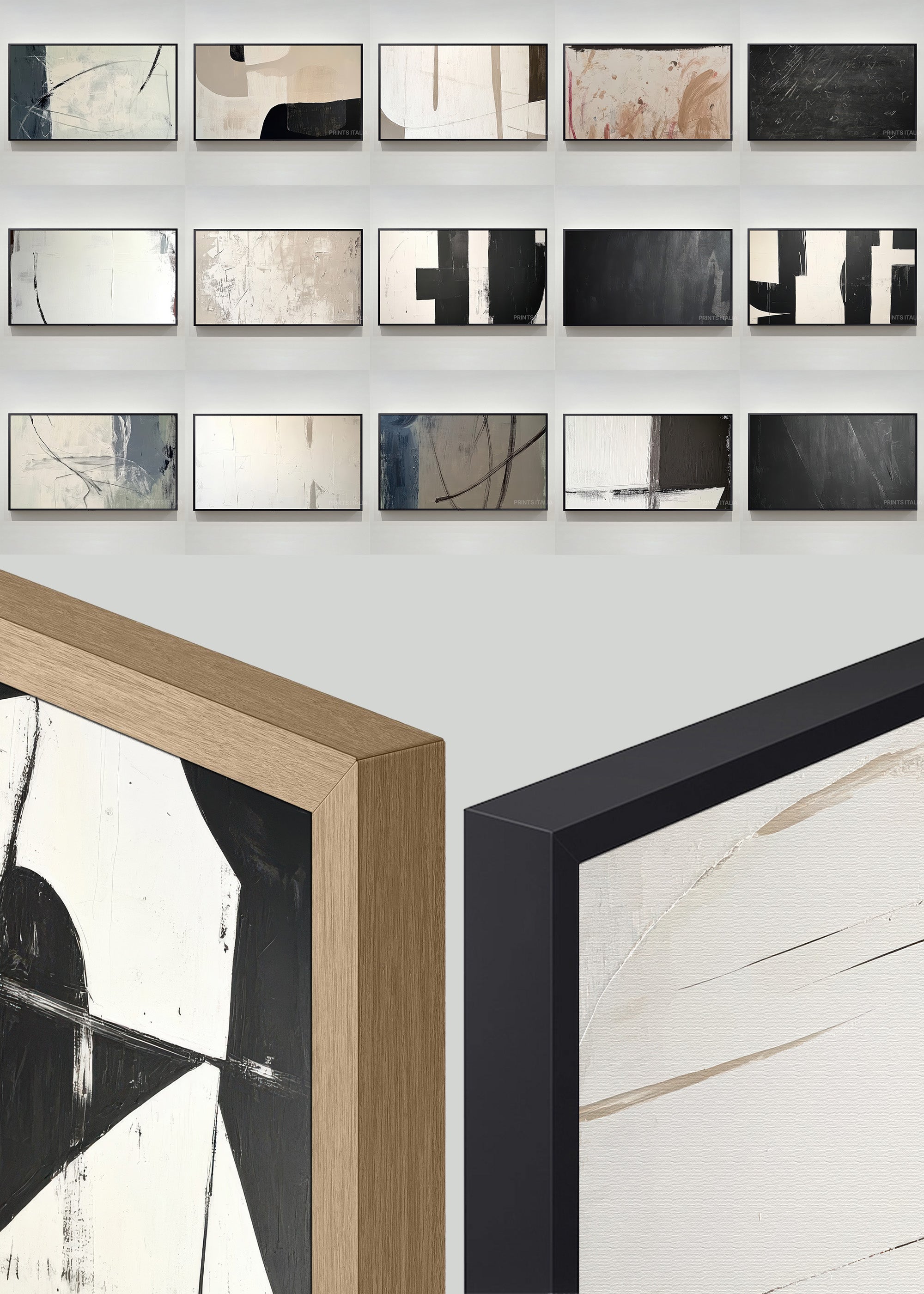 Samsung Frame TV Art, Modern Neutral Abstract Painting, Frame Tv Art Neutral Tones Art, Japandi Frame TV Art, Instant Download Set of 120