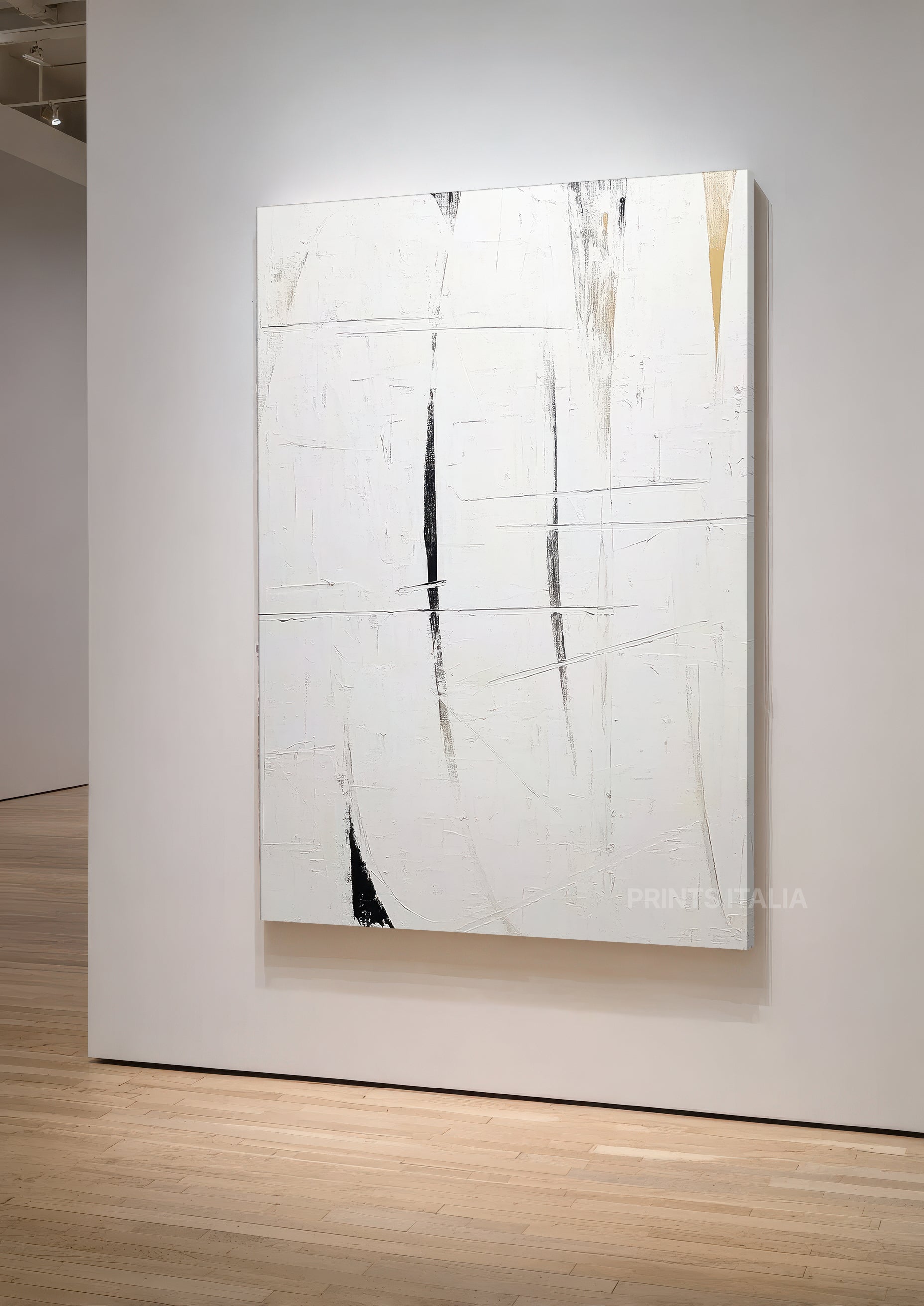  KALA abstract artwork showing soft grid framework and refined brushwork details